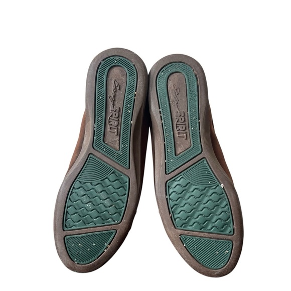 Easy Spirit Brown Suede Sneakers | comfort lace-up shoes size 7 casual support - Picture 5 of 8